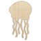 Jellyfish Doodle Unfinished Wood Shape Piece Cutout for DIY Craft Projects